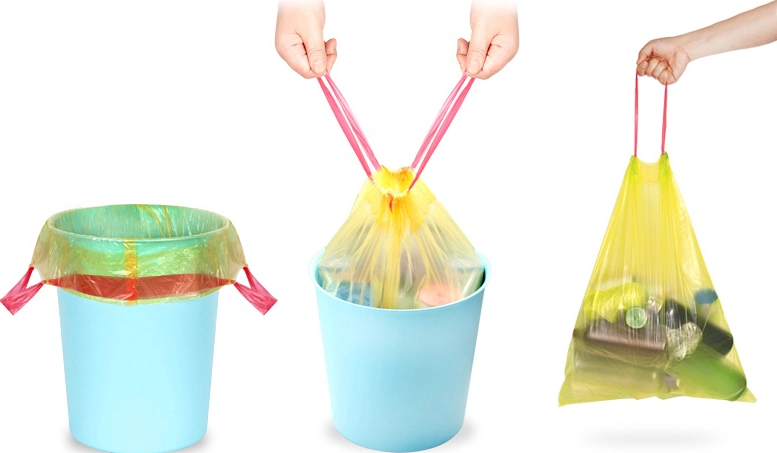 Borsa di immondizia di rotolamento di plastica biodegradabile che fa macchina