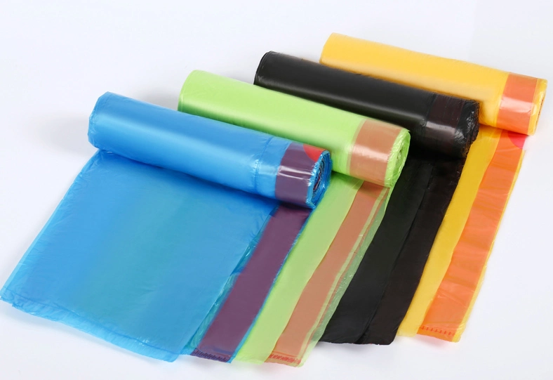Borsa di immondizia di rotolamento di plastica biodegradabile che fa macchina