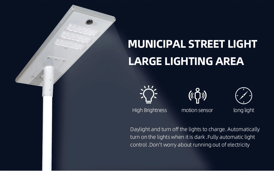 Iluminazione pubblica solare separata di watt LED di progettazione 400 di alta luminosità