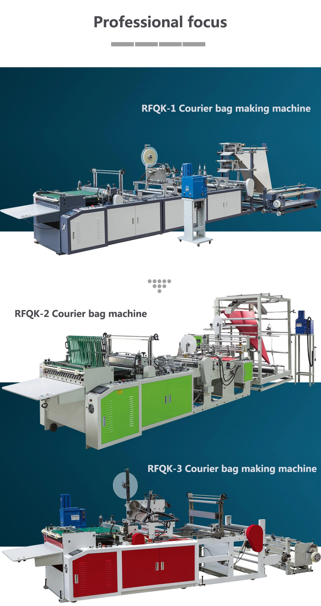 Corriere multifunzionale automatico Bag Making Machine del PE con sconnessione della colla