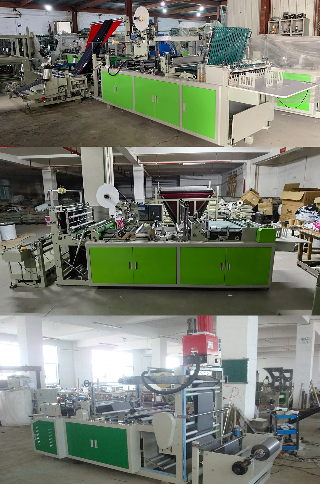 Corriere multifunzionale automatico Bag Making Machine del PE con sconnessione della colla