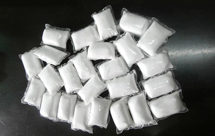 Baccello detergente liquido del detersivo della polvere del baccello del film solubile in acqua di PVA che fa macchina che lava la macchina di pellicola a pacco della capsula PVA