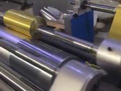 Aluminum Foil Copper Plastic pe pp paper Slitting Rewinder Machine