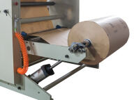Larghezza del sacchetto 6.25cm Serie Non-stretch Bag Making Machine Perfetta soluzione per linee di produzione e imballaggio automatizzati di sacchetti
