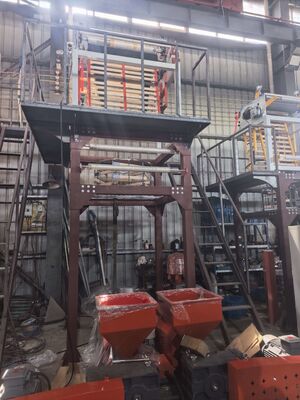 Macchina per estrusione di film plastico Macchina per soffiaggio estrusione LDPE/HDPE/LLDPE/PP Macchina per soffiaggio di film per sacchetti di plastica