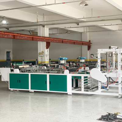 Borsa automatica della chiusura lampo che fa imballaggio del film glassato pe della macchina 12kw