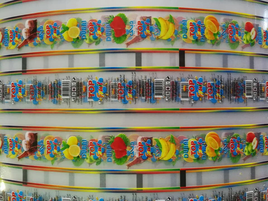 La mini stampatrice dell'etichetta di ci Flexo 15kw 6 colora il tamburo centrale