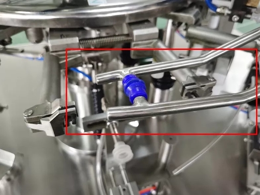 Materiale da otturazione rotatorio dell'azoto di microonda della macchina imballatrice 2000kg di sigillamento del sacco di carta del sacchetto del popcorn
