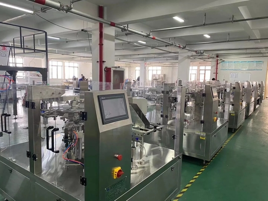 Materiale da otturazione rotatorio dell'azoto di microonda della macchina imballatrice 2000kg di sigillamento del sacco di carta del sacchetto del popcorn