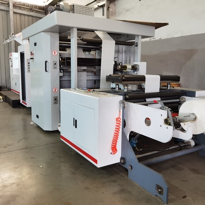Stampatrice centrale di Flexo del tamburo di 6 colori per non tessuto