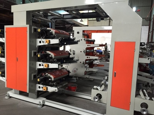 Stampatrice centrale di Flexo del tamburo di 6 colori per non tessuto