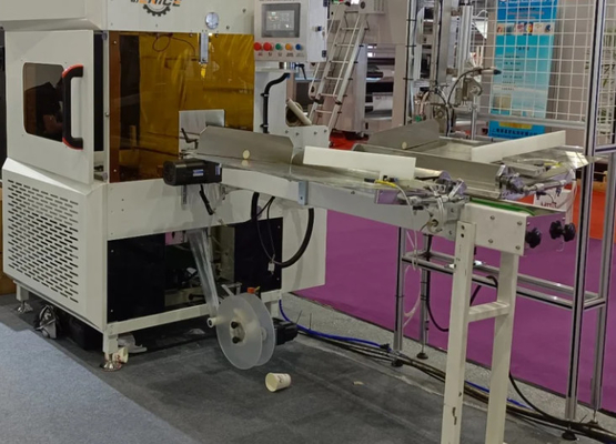 Macchina di carta di plastica eliminabile automatica piena dell'anello di guarnizione