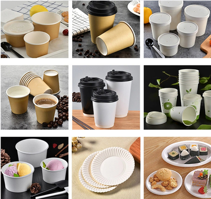 70-100PCS/Min Speed Paper Cup Machine con il certificato del Ce