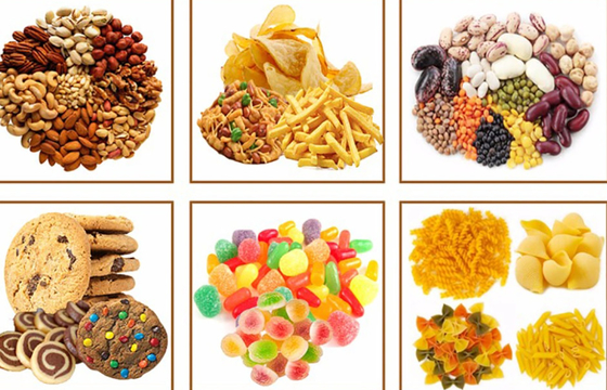 Macchina per goffratura verticale automatica 0,15 mm Snack di frutta secca mista