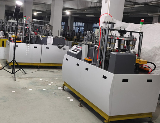 Esportazione di macchine per bicchieri di carta Haijing da 3 once a 12 once negli Stati Uniti, nel Regno Unito, in Francia