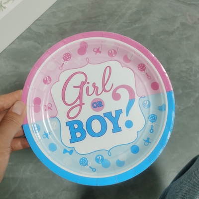 Macchina per piatti a tazza di carta colorata con film rivestendo Pla Pe