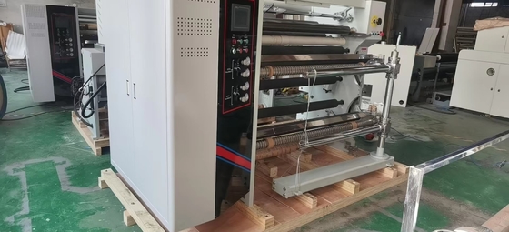 Larghezza di taglio 450m/Min 13KW della macchina 0.5mm 1100mm di HJ-1100A-III Rewinder BOPP