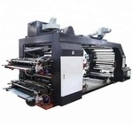 Stampatrice ad alta velocità di 4-Color Flexo per il #Roll dei sacchi di carta ai colori di carta della stampatrice di Flexo del rotolo 60m/Min 4