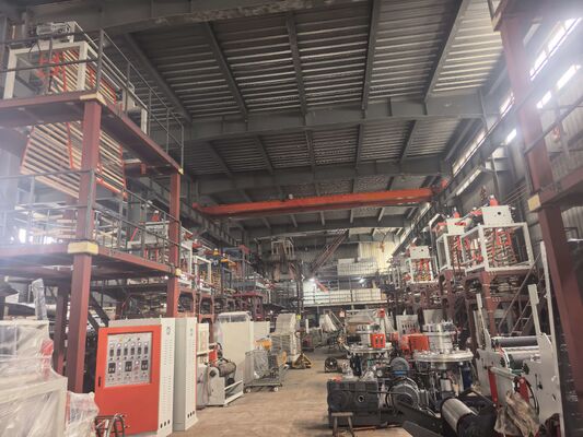 Macchina per la produzione di film soffiato in PE monostrato, prezzo estrattore per film soffiato in HDPE, macchina per estrusione di film per la produzione di film per sacchetti a canotta