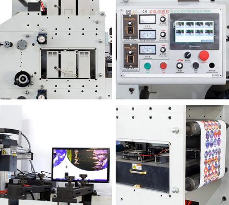 Stampa stretta di Flexo di web | 50m/min | larghezza di 320mm, dimensioni di 4.8m*3.2m*2.8m (l*w*h), peso 5000kg