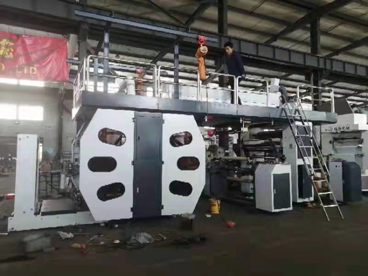 Sei stampatrici centrali economica di Flexo del tamburo di colore con un SERVO di TAGLIO TAGLIATO UV di 6 colori per l'etichetta automatica dell'autoadesivo