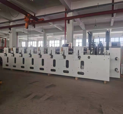 Sacchetto della spesa di carta di HJ 6-600 Flexo che fa la stampatrice di Flexo di colore di Machine#380V 50HZ quattro 220V