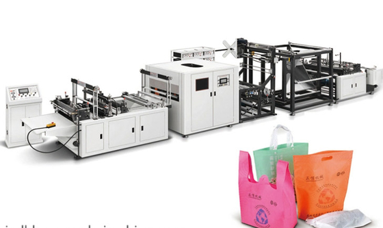 Stampatrice non tessuta della borsa della scarpa con la stampatrice non tessuta automatica della borsa del tessuto di Feeding#Ultrasonic per il sacchetto della spesa