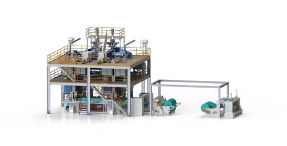 Goffratrice elettrica 3200mm di FFP1 FFP2 FFP3