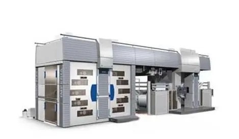 stampatrice di Flexo di colore 150m/Min 4 (a tamburo centrale economico), velocità di stampa 1500-3500p/h