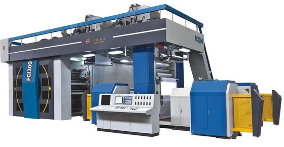 stampatrice di Flexo di colore 150m/Min 4 (a tamburo centrale economico), velocità di stampa 1500-3500p/h