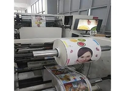 Stampatrice non tessuta di Flexo di 4 colori (a tamburo centrale) 200m/Min, 4 colori non tessuti della stampatrice di Flexo di colore 8