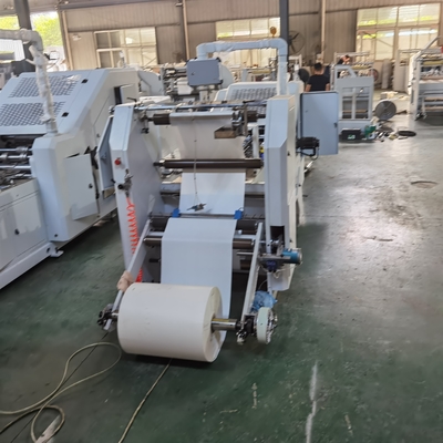 Rotolo di HJ-330L-2L che alimenta a quadrato di doppio strato sacco di carta inferiore che rende a quadrato di strato di Machine#Double carta inferiore Carry Bag