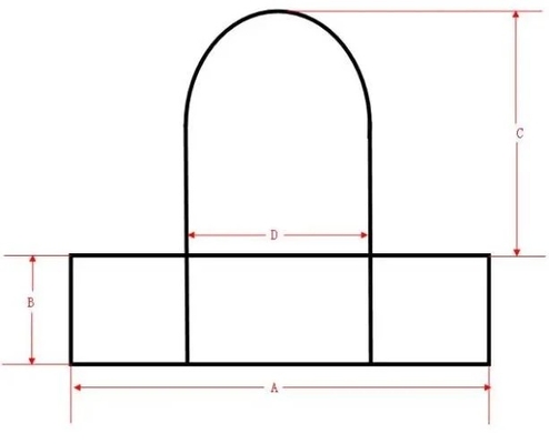 Borsa ad alta velocità di carta kraft che rende a macchina 300 pc/maniglia di carta minima e torta della corda facenti macchina