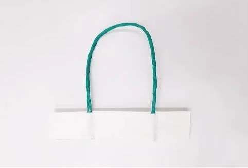 Borsa ad alta velocità di carta kraft che rende a macchina 300 pc/maniglia di carta minima e torta della corda facenti macchina