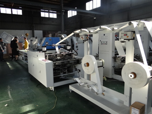 180 macchina della borsa di carta kraft di Min Kraft Bag Making Machine 12mm dei pc