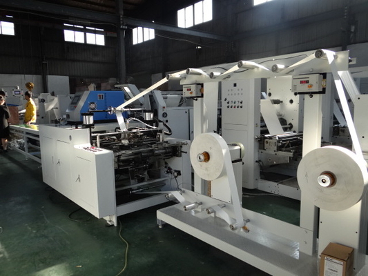 180 macchina della borsa di carta kraft di Min Kraft Bag Making Machine 12mm dei pc