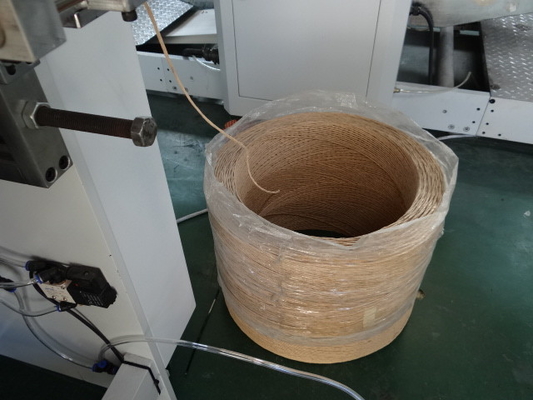 La borsa della carta kraft che fa la macchina per le corde della bobina pesa fino alla macchina 450mm di 20kg#150m/Min Kraft Paper Bag Making
