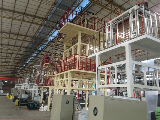 Macchina saltata di nylon 11-110KW dell'estrusione del film plastico