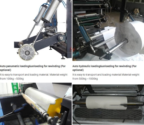 Macchina da stampa flessografica a 2 colori per film plastico, carta, alluminio, tessuto non tessuto e rotoli di carta