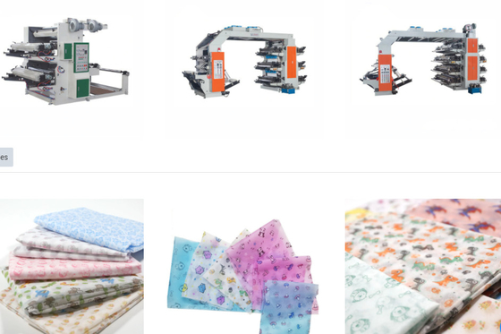 Stampatrice automatica piena di Flexo di due colori