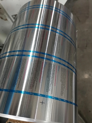 Stampatrice flessografica della stagnola dell'allume di 2 colori per la borsa dell'imballaggio alimentare, dimensioni di 4.8m*3.2m*2.8m (l*w*h), flexo automatico