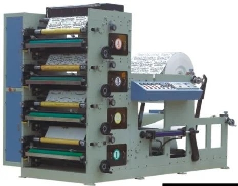 Stampatrice ad alta velocità di Flexo dell'etichetta, rullo di Anilox, essiccatore di IR, stampatrice dell'etichetta di 220V Flexo 380V con vernice UV