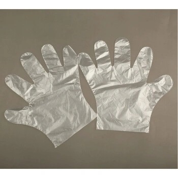 Il guanto della mano del polietilene del PE che fa la macchina con lo SpA Control#polythene porta la borsa che fa la dimensione di machine#3600*1500*1950mm