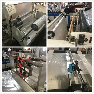 220V 50HZ sulla borsa di plastica della copertura del vestito del rotolo che fa macchina con la carta per copertine elettrica statica di Elimination#Suit Carry Bag Make
