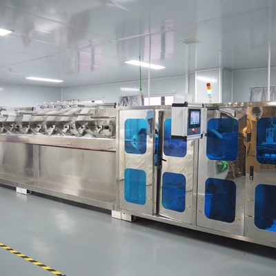 Strofinata bagnata ad alta velocità che rende a macchina i 10-30 pc completamente automatici/pacchetto