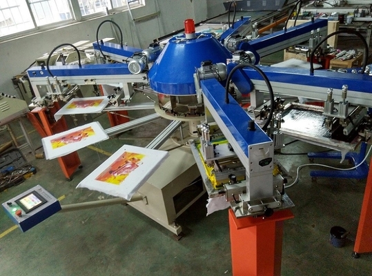 Stampante automatica ad alto rendimento dello schermo della maglietta SPG-156/10, stampatrice dello schermo della maglietta di 1200mm 1600mm 1400mm