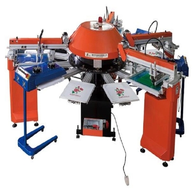 Stampante automatica ad alto rendimento dello schermo della maglietta SPG-156/10, stampatrice dello schermo della maglietta di 1200mm 1600mm 1400mm