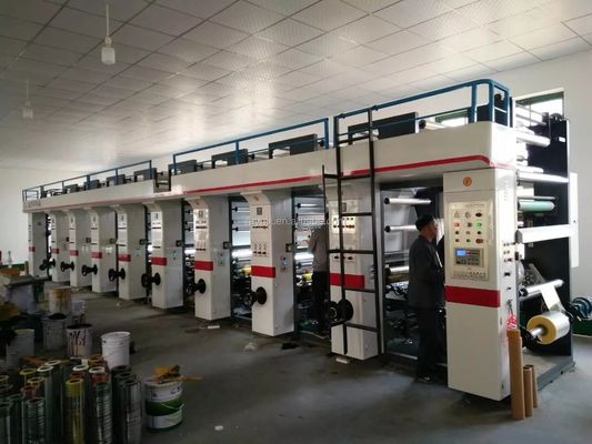 Colore automatico ad alta velocità della stampatrice di rotocalco di BOPP multi