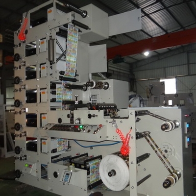 Borsa ad alta velocità 2 del film plastico della tazza di carta dell'etichetta del PE del PVC BOPP della stagnola 4 6 8 colore Flexo flessografico che stampa Machine#5000kg