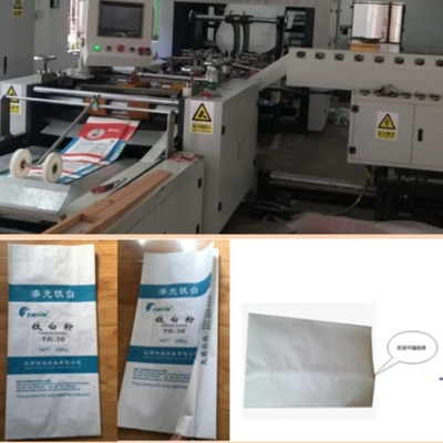 La borsa della carta kraft che fanno la macchina con la lunghezza di 500-1200mm e 70-150mm “m.” piegano la metropolitana di carta di plastica di Width#380V che fa la macchina